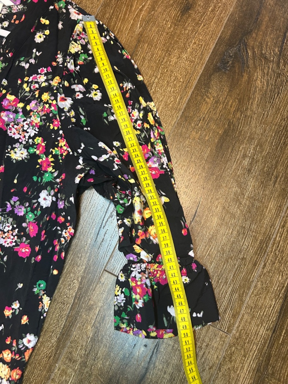 H&M Black Floral Maxi Dress - Picture 13 of 14